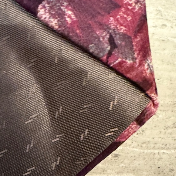 CARLO PALAZZI Couture Men's Silk Necktie Designer Extra Long 62" - Picture 8 of 12